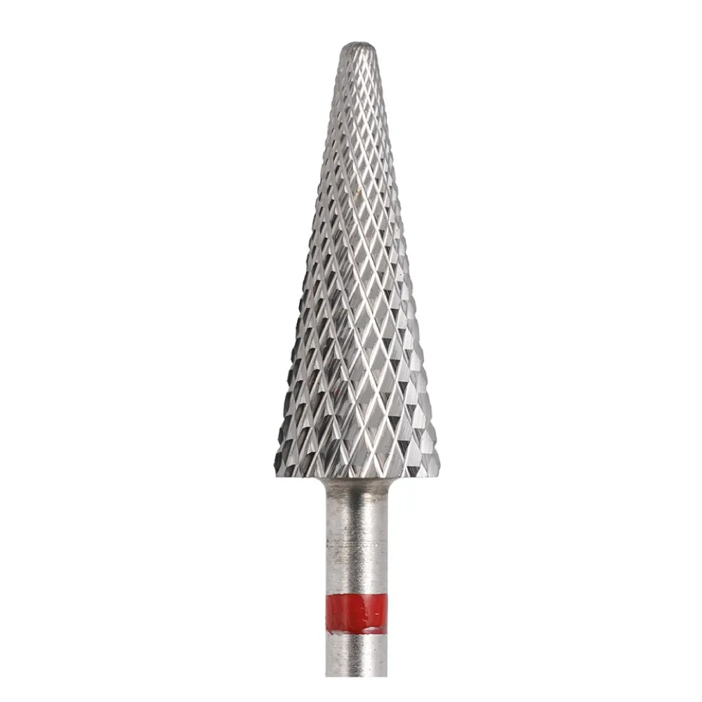 [2700802030011] FRESA BeePRO DE CARBURO CONO ROJA