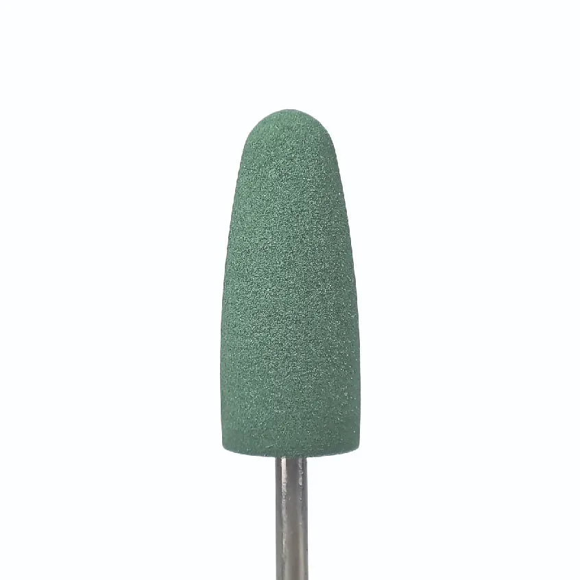 FRESA BeePRO PULIDORA SILICON CONO REDONDO 240 VERDE