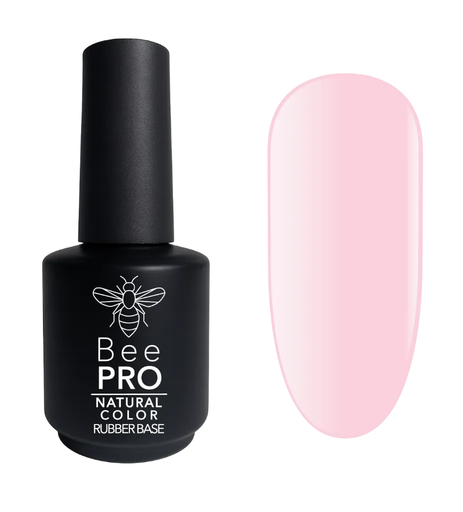 [2700115060019] Natural Color Rubber Base BeePRO Pink 15ml